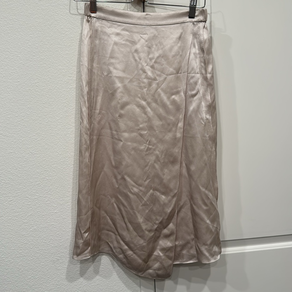 Vince Silk wrapped skirt - Picture 3 of 5